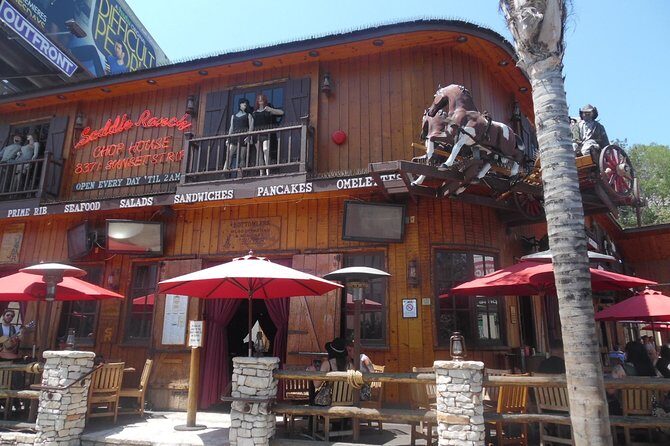 2-Hour Hollywood Bus Tour - Hollywood Hills vibes: a classic residential street and skyline views