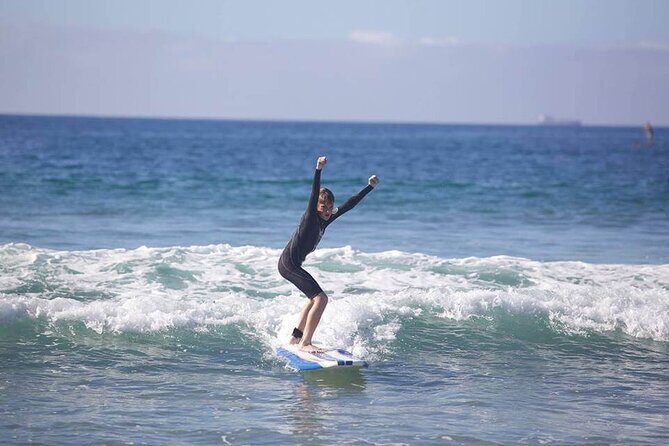 2 Hour Private Group Surf Lessons in Hermosa Beach - Learning curve: how they handle beginners, intermediates, and advanced surfers