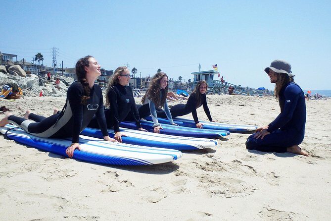 2 Hour Private Group Surf Lessons in Hermosa Beach - Beach footwork drills: why the land session is the real start