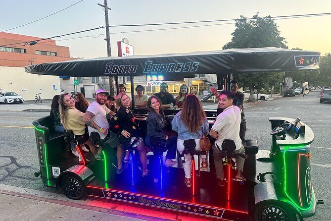2 Hours Party Bike Pub Crawl Tour in Glendale California - The hosts and group vibe that make it feel easy