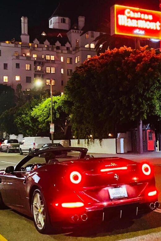 20 Min Ferrari tour in Hollywood (Drive or Be driven) - Cruising Hollywood Boulevard Like It’s a Movie Set