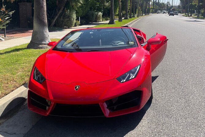 20-Minute Driving Tour: Hollywood to Sunset Blvd in a Lamborghini - Meeting at Hollywood Blvd: The Easy Start