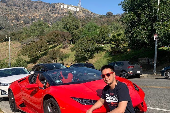 30-Minute Driving Tour: Explore Hollywood in a Lamborghini - Hollywood Walk of Fame: a quick taste with less time pressure
