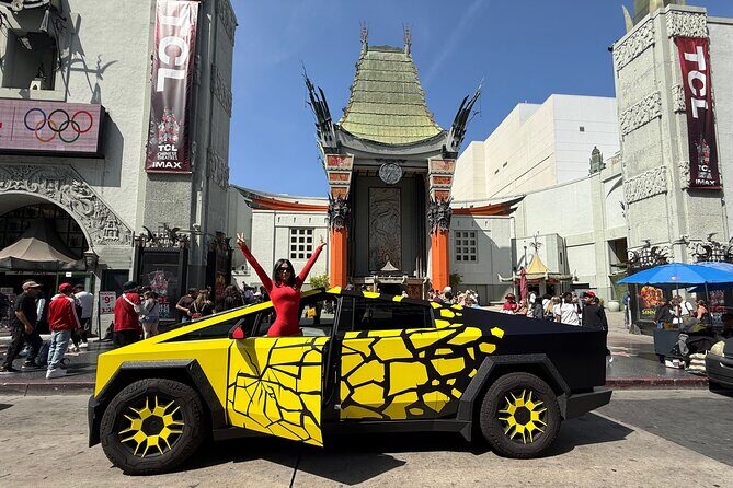 30-Minute Driving Tour: Explore Los Angeles in a Cybertruck - Hollywood Walk of Fame: Stars You Pass by at Street Level