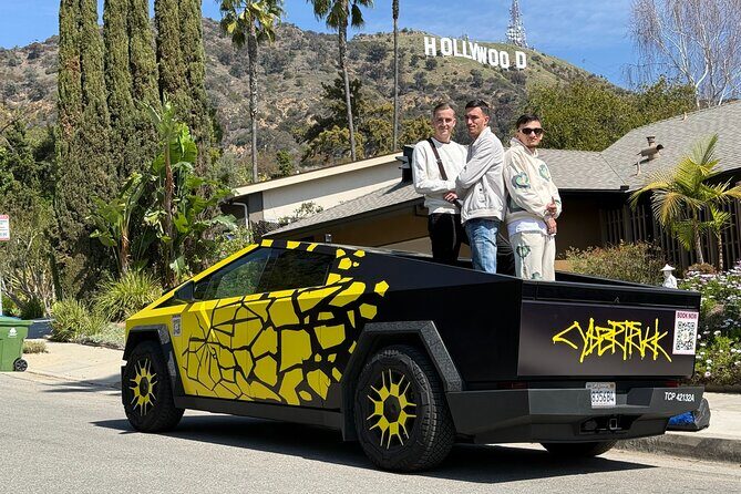 50-Minute Driving Tour: Explore Hollywood in a Cybertruck - 50 Minutes in a Cybertruck: The LA Shortcut to Famous Stops
