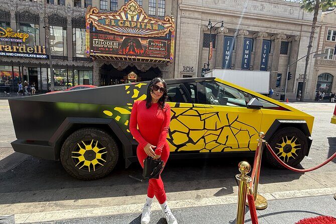 50-Minute Driving Tour: Explore Hollywood in a Cybertruck - Hollywood Walk of Fame Stop: Stars From a New Angle