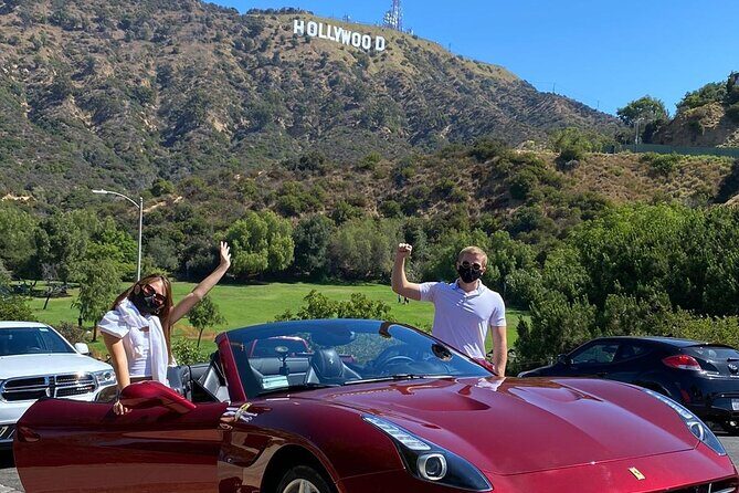50-Minute Driving Tour: Explore Hollywood Sign in a Ferrari - Stop 3: I Ride Like a Star Finish (Admission Included)