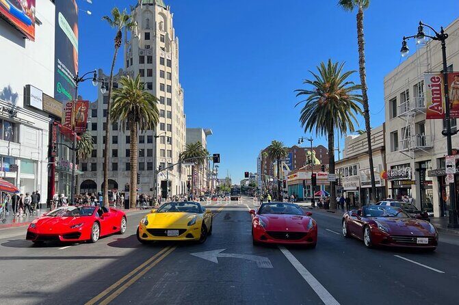 50-Minute Driving Tour: Explore Los Angeles in a Lamborghini - Hollywood Sign viewpoint: your best photo window in 50 minutes