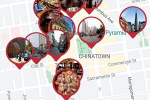 APP Self-guided routes West Coast with audio guide - Hollywood Sign, LA neighborhoods, and the quick Desert Discovery Center stop
