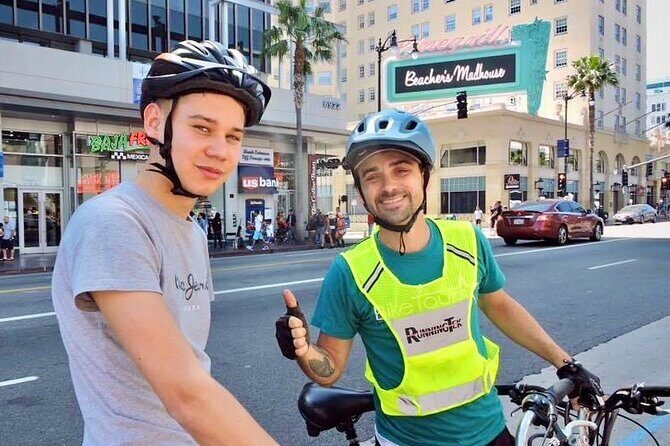 Beverly Hills: Scott E-Bike Tours Hollywood LA Private Tour - Santa Monica Blvd and the Beverly Hills Pond on Route 66