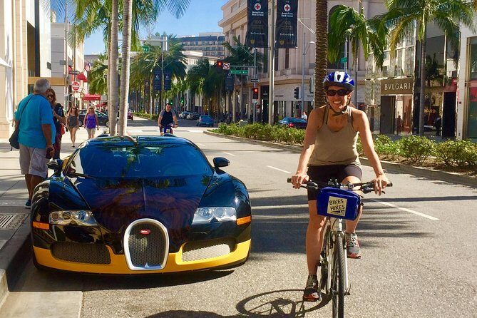 Beverly Hills Tour: Movie Star Homes and LA Sightseeing by E-Bike - West Hollywood start: Route 66, street art, and fast city context
