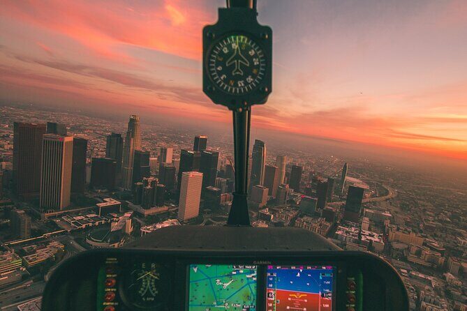 Downtown LA Lights: Your Private Sunset and Night Helicopter Tour - That iconic lit-up building at sunset: why it’s more than a photo stop