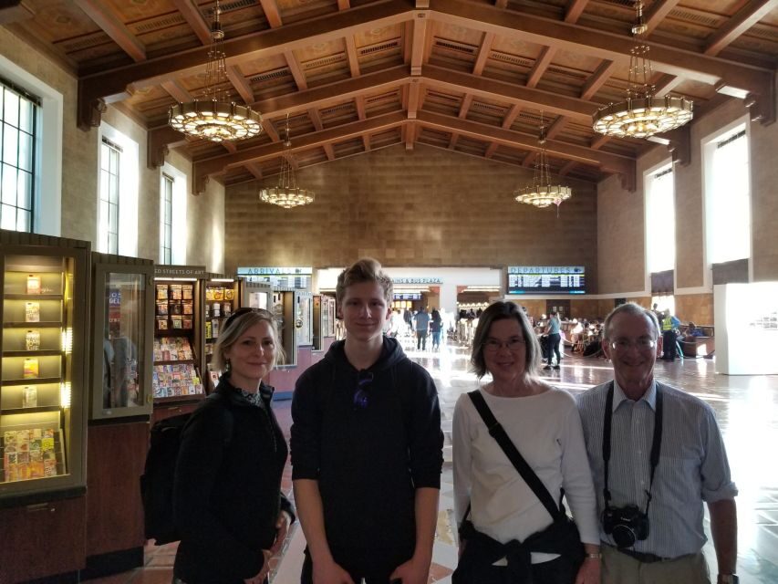 Downtown Los Angeles: Culture and Arts Walking Tour - Union Station: mission revival and Art Deco in one transit time machine