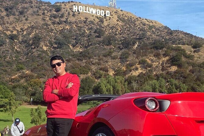 Ferrari "California T" Private Tour to Hollywood Sign View Point - The Walk of Fame Add-On: Quick, Iconic, and On the Route