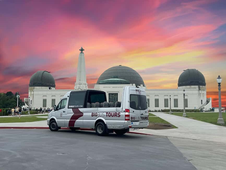 From Los Angeles: Griffith Observatory Open-top Sunset Tour - Meeting At Big Bus Hollywood And What The 90 Minutes Feels Like