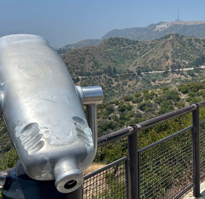 From Los Angeles: Griffith Observatory Open-top Sunset Tour - Arriving At Griffith Observatory With 30 Minutes That Go Fast