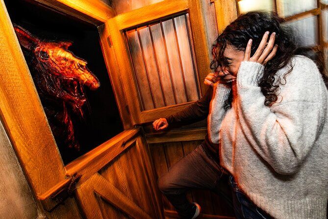Halloween Horror Nights Admission Tickets at Universal Studios Hollywood - The horror lineup: 8 houses, scare zones, and the Terror Tram