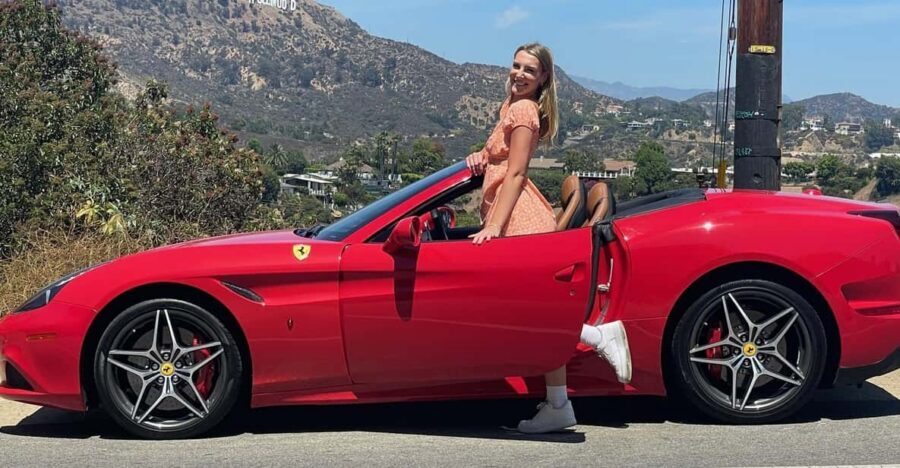 Hollywood: 30 min Hollywood Sign Ferrari Tour - Where You Meet: Hollywood Tours shop near Hollywood & Highland