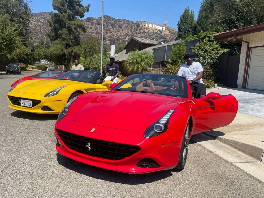Hollywood: 30 min Hollywood Sign Ferrari Tour - Timing and energy: morning to evening start times