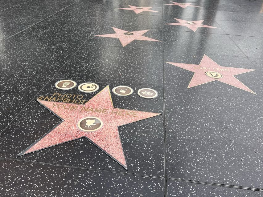 Hollywood: Make Your Own Star Walk of Fame Photo Experience - Key things to know before you go