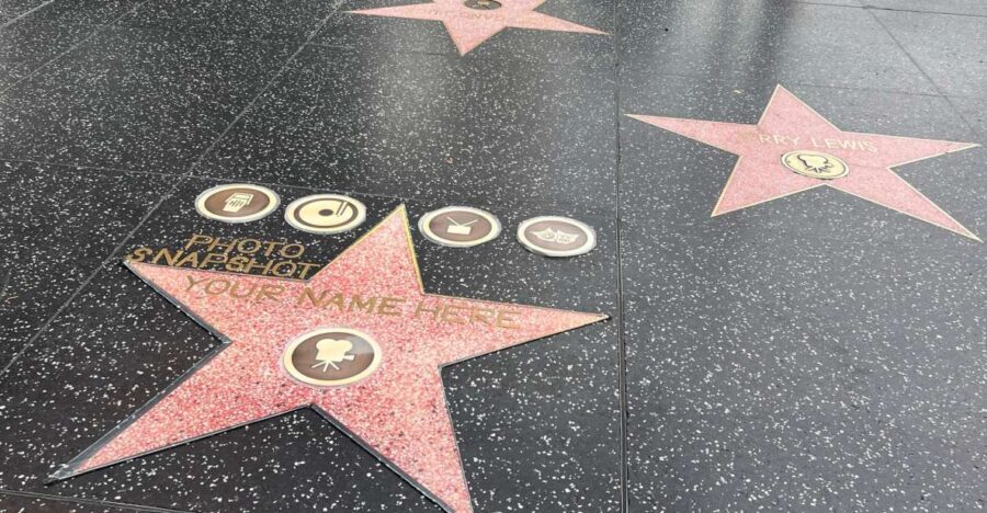 Hollywood: Make Your Own Star Walk of Fame Photo Experience - Your Personalized Walk of Fame Photo Shoot