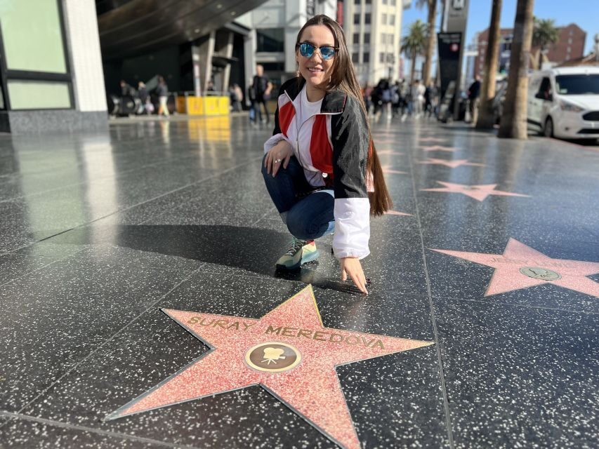 Hollywood: Make Your Own Star Walk of Fame Photo Experience - What You Actually Get: Star, 5 Photo Styles, and a Video