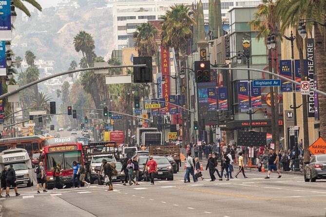 Hollywood Open Bus Tours - Dolby Theatre, Hollywood Sign viewpoints, and the Hollywood Hills push