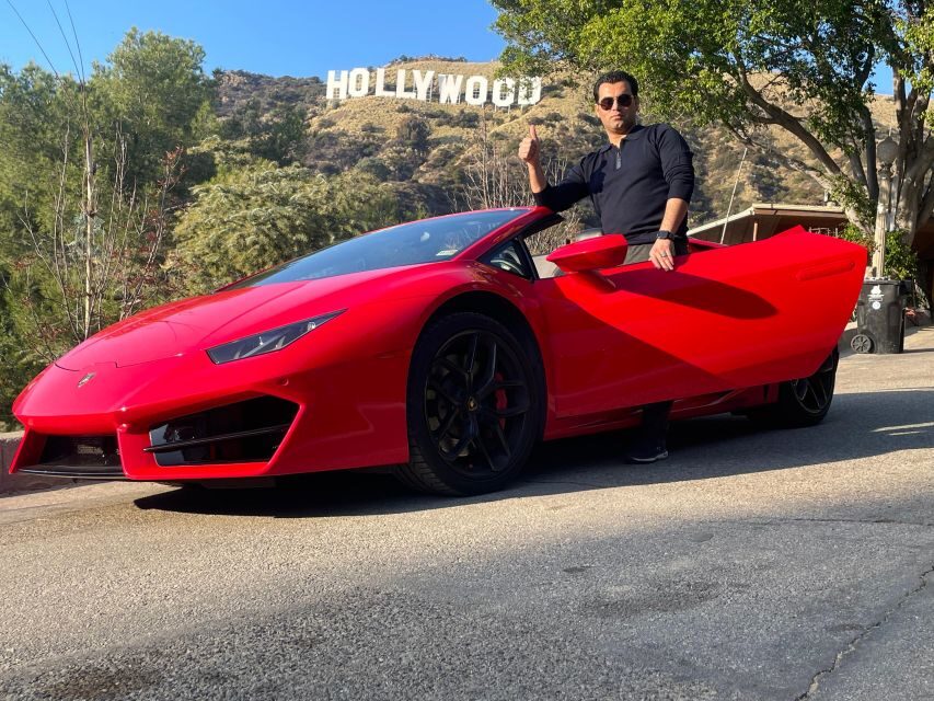 Hollywood Sign 30 Min Lamborghini tour (Drive or Be driven) - Meeting at Hollywood and Highland: A Fast Start Without Guesswork