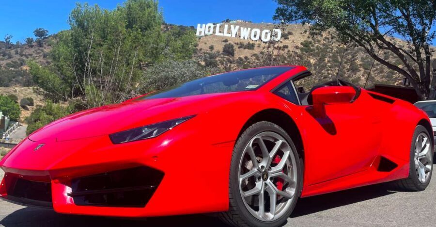 Hollywood Sign 50 Min Lamborghini tour (drive or be driven) - Why a Hollywood Sign Lamborghini Tour Feels Different Than a Bus Ride