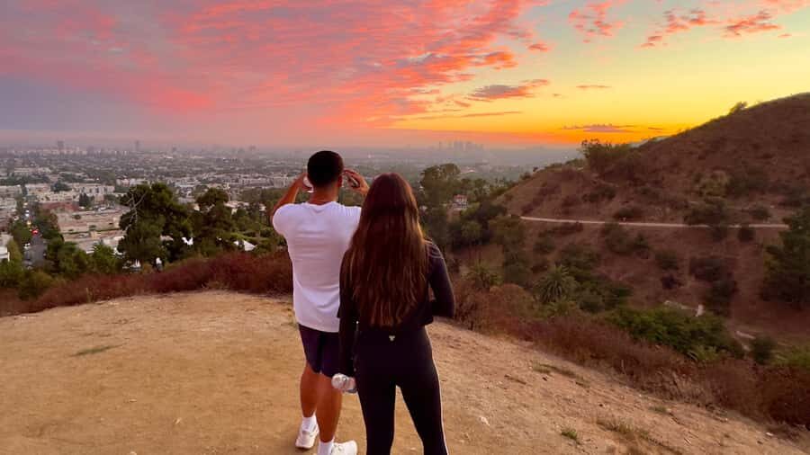 Hollywood Walking & Hiking Sunset Tour with LA Skyline Views - Hollywood Sign viewpoints and the Runyon Canyon Park reset