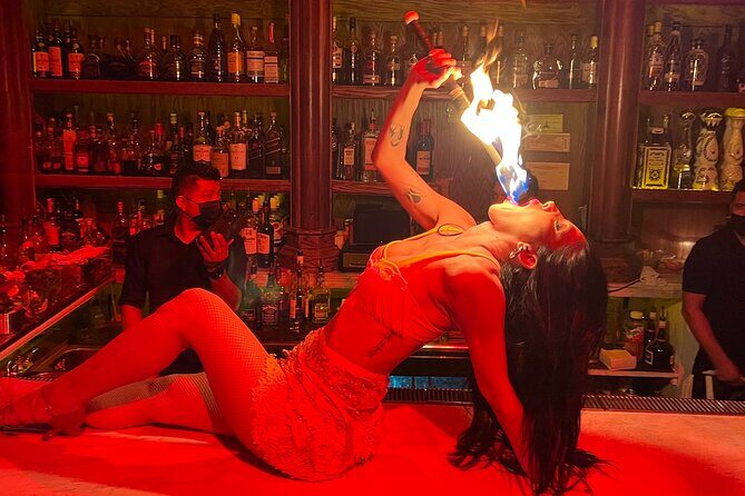 LA Hidden Bars and Speakeasy Experience - Stop two: circus-themed energy and a DJ-spinning bar