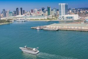 LA to San Diego: History, Harbor & USS Midway Magic in one day - San Diego Harbor Cruise for an easy hour with big skyline views