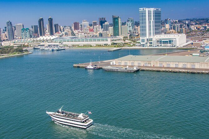 LA to San Diego: History, Harbor & USS Midway Magic in one day - San Diego Harbor Cruise for an easy hour with big skyline views