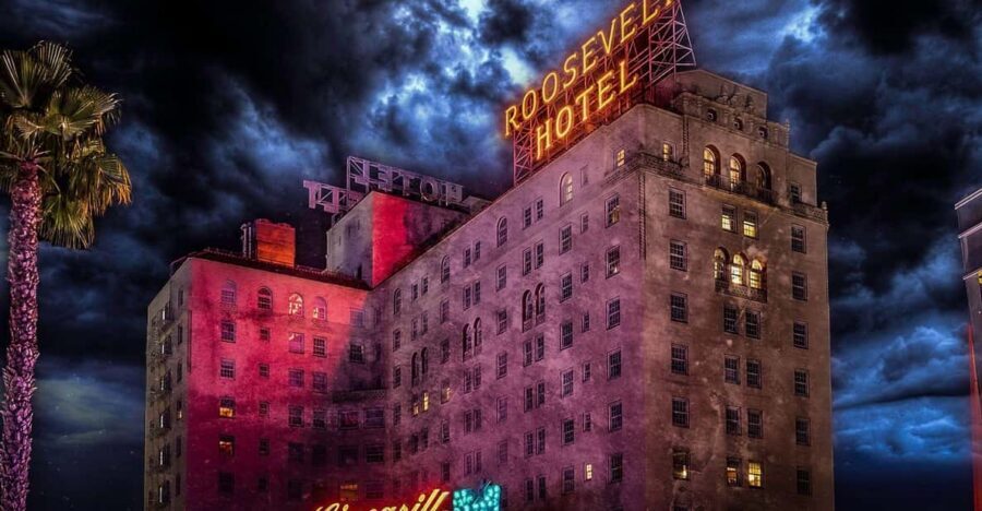 LA: Ultimate Dead of Night Walking Ghost Tour - Entering The Night: Starting Outside the Hollywood Roosevelt