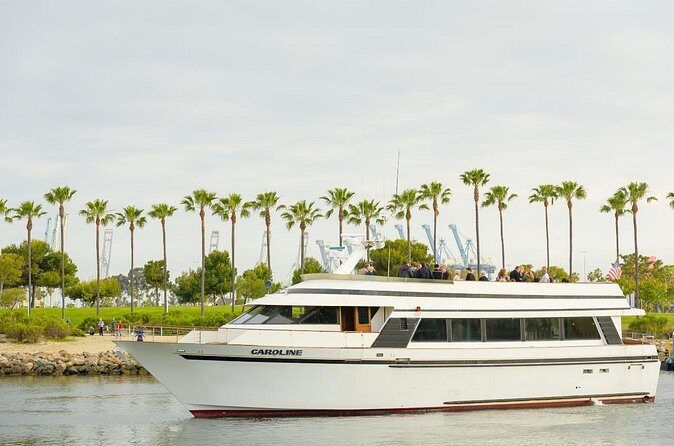 Long Beach Harbor 45-Minute Boat Tour - Carnival cruise terminal and the Spruce Goose movie dome stop