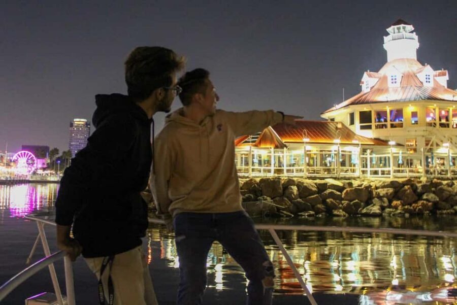 Long Beach: Private Night Yacht Cruise With City Lights - Long Beach City Lights From Rainbow Harbor: The Simple Win