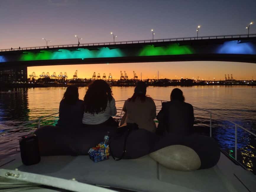 Long Beach: Private Night Yacht Cruise With City Lights - Getting On Board: Dock 1 and the “You’ll Know When” System