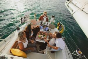 Long Beach: Private Sailboat Rental with Licensed Captain - Meeting Your Captain at 423 Shoreline Village Drive (and Getting on Board Smoothly)