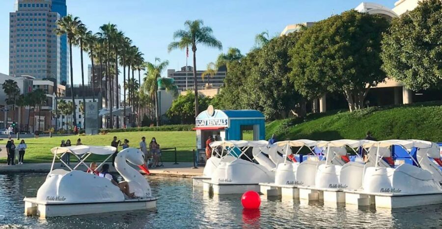Long Beach: Swan Boat Rental at Rainbow Lagoon - Quick hits before you go