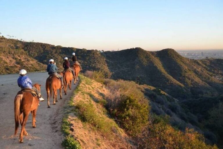 Los Angeles: 2-Hour Hollywood Trail Horseback Riding Tour - Sunset Ranch logistics: where to meet and what to expect on arrival