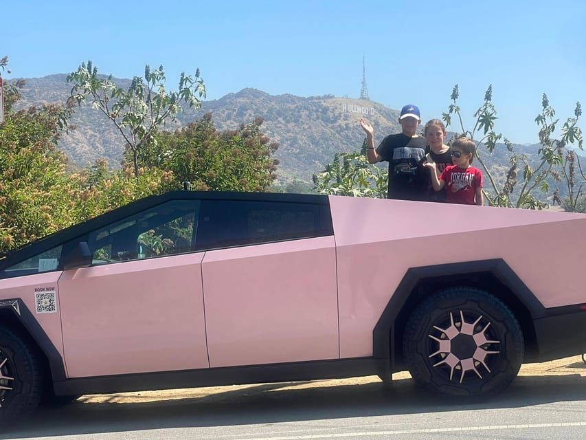 Los Angeles: 30-Minute Hollywood Sign Tesla Cyber Truck Tour - Hollywood Boulevard and the Walk of Fame: Getting the Context Fast