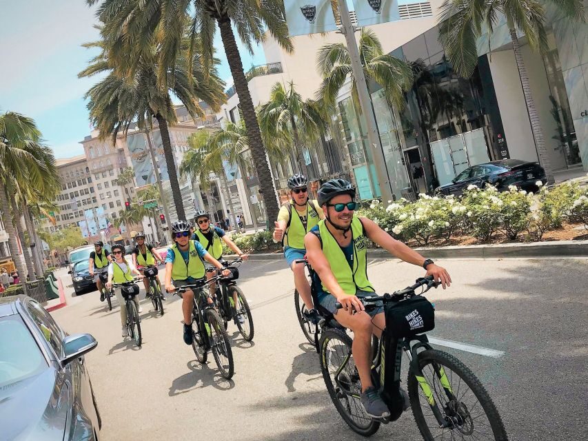 Los Angeles: Beverly Hills Guided Electric Bike Tour - Guide energy: what you should expect from the storytelling