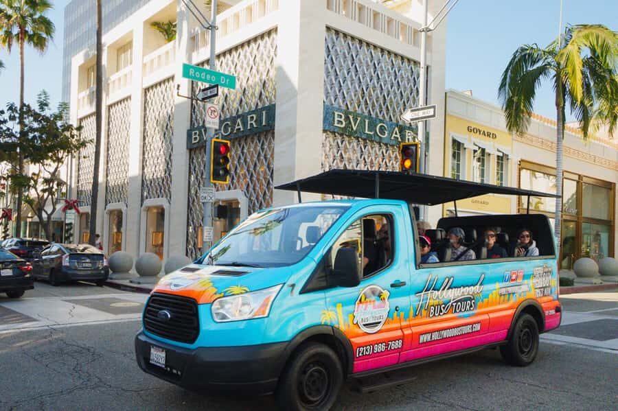 Los Angeles: Celebrity Homes and Hollywood Open-Air Bus Tour - Key highlights to know before you go