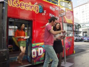 Los Angeles: City Sightseeing Hop-On Hop-Off with 4 Routes - Red Route: Hollywood Walk of Fame, Sunset Strip, and Beverly Hills in 2 hours
