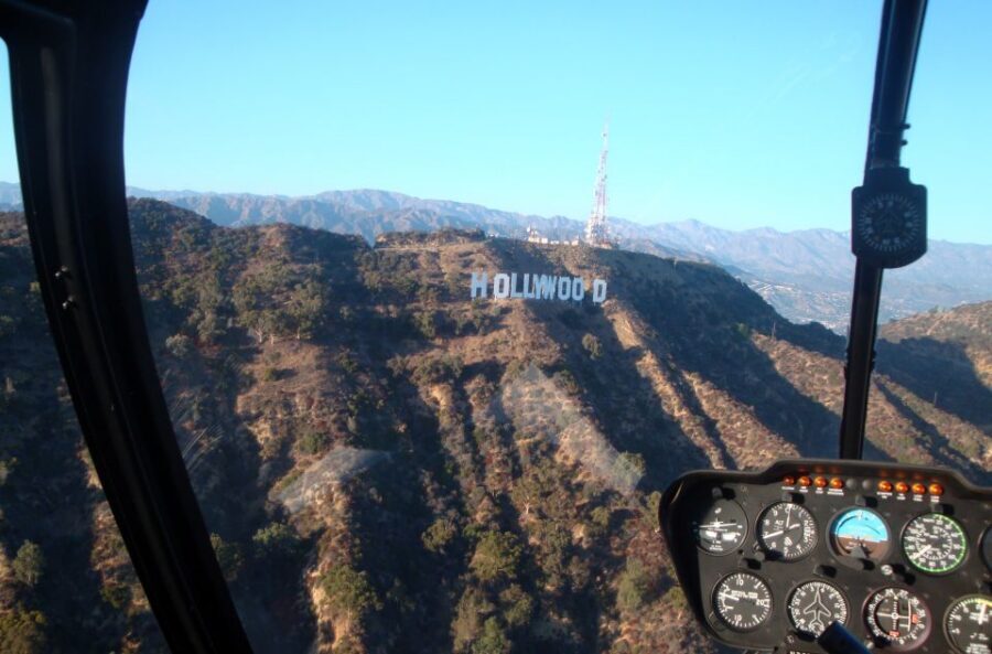Los Angeles Helicopter Tour & Malibu Mountaintop Landing - Griffith Observatory to the Walk of Fame: Seeing Icons in Context