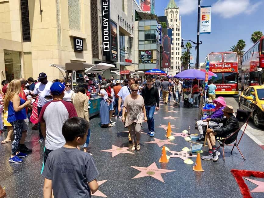 Los Angeles: Hollywood and Beverly Hills Guided Bus Tour - Inside-home context with the 32-inch TV: how it works and when it helps