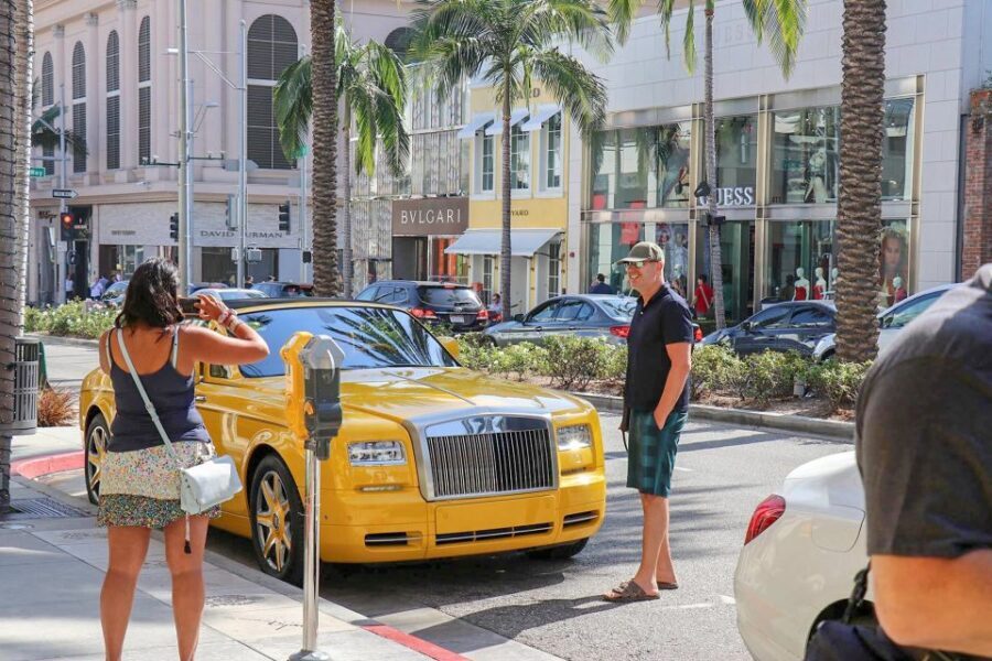 Los Angeles: Hollywood & Celebrity Homes Open-Air Bus Tour - The Hollywood Sign Stop: The Best Payoff for Most People