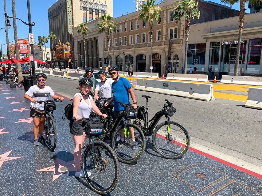 Los Angeles: Hollywood Sign Electric Bike Tour - The Grove and Hollywood Boulevard: your walk-and-photo time