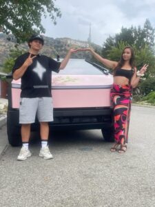 Los Angeles: Hollywood Sign Tesla Cyber Truck Tour - The Hollywood Walk of Fame Stop: Stars, But With a Better Point of View
