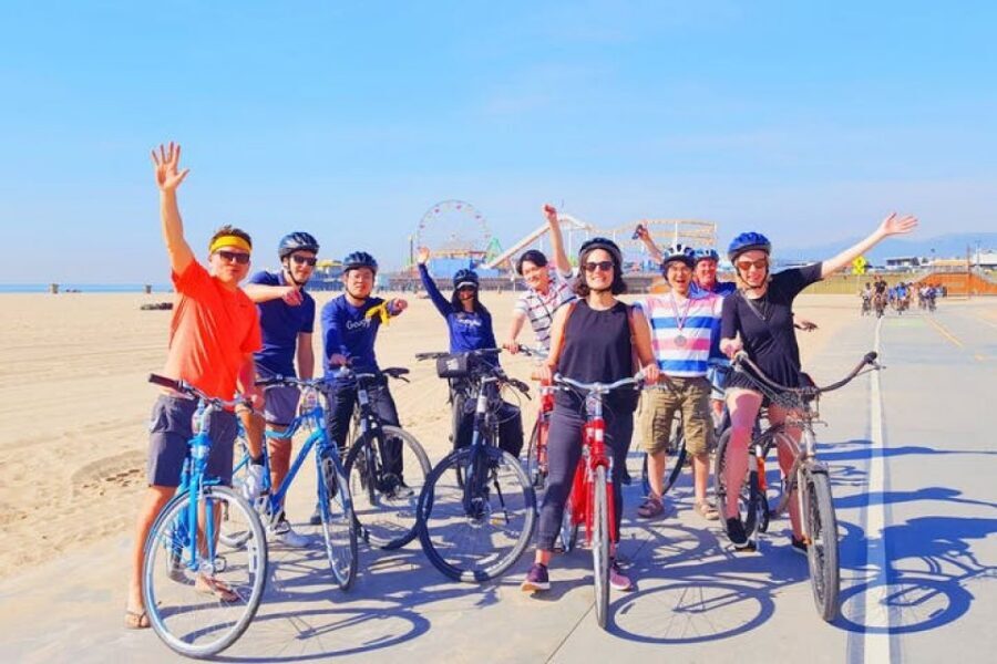 Los Angeles: LA in a Day Guided Electric Bike Tour - From Sunset Boulevard to Hollywood from street level